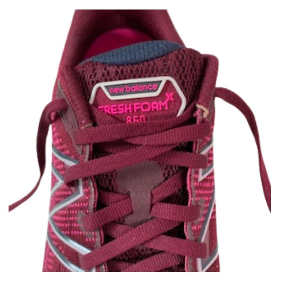 NEW BALANCE Fresh Foam X 860v12 in GARNET SIZE 9.5 - Picture 10 of 15